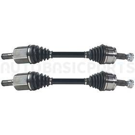 12693345 Autobasicparts For 2018-2021 Jeep Compass 2.4l 2 Pcs Front Left Right Side Cv Axles