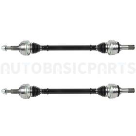 Ncv70036 Autobasicparts 2 Pcs Rear Side Cv Axles For 2011-2018 Porsche Cayenne 3.6l 4.8l Left Right