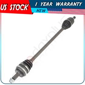Ad16717002ps Autodayplus Front Driver Side For 1999-2000 Honda Civic 1988-1991 Cv Axle Shaft