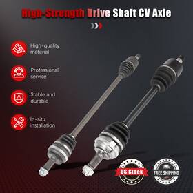 Autodayplus Adp838366j10 For Acura El Honda Civic 2001-2005 1.7l 2pcs Front Cv Axle Shaft Left And Right
