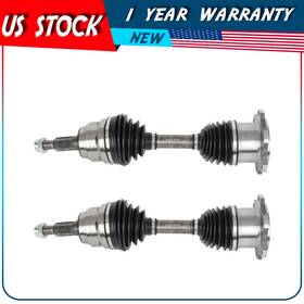 Adpremake842464j23 Autodayplus 2pcs Cv Axle Assemblys Front Driver Passenger For Chevy Avalanche 2500 2002-2006