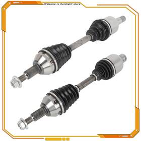 At842474s01 Autolight-store 2 Front Fits 2011-2016 Town And Country Grand Caravan 3.6l Ram Van Cv Axle Shaft