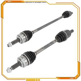 At84247601p Autolight-store 2 Front Lefr Right Cv Axle For 2011-2016 Hyunda Elantra 1.8l Auto At