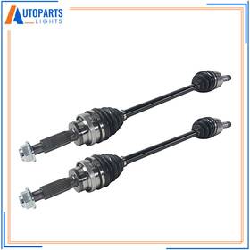 Ncv23032 Autoparts Lights-cv Alex Shaft Assembly 2x Rear Side Awd Axle For 2012-2017 Audi A4 Quattro A5 L4 2.0l