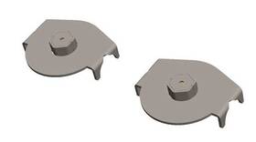 B4w-b4wk0292 Barnes 4wd Jeep Tj Lj Oem Rear Coil Spring Brackets