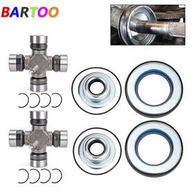 Em1078 Bartoo New Front Axle Seal And U Joint Kit For Ford F250 F350 Super Duty 2005-2014