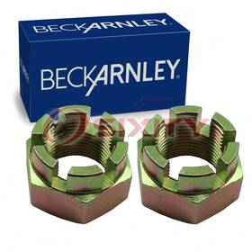 C418 Beck/arnley 76-25 2 Pc Front Axle Nuts For 2011-2013 Mitsubishi Outlander Sport Ir