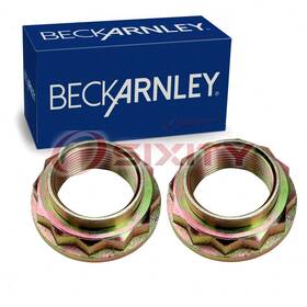 Sx-6tvr Beck/arnley 2 Pc Rear Axle Nuts For 2011 Bmw 1 Series M 3.0l L6 Driveline Cw