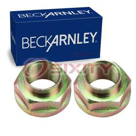 Beck/arnley Sx-e729 2 Pc Rear Axle Nuts For 2000-2005 Mazda Mpv Driveline Axles Xo