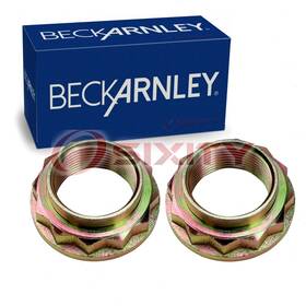 Sx-x9kz Beck/arnley 2 Pc Rear Axle Nuts For 2013-2015 Bmw 640i Gran Coupe Driveline Fm