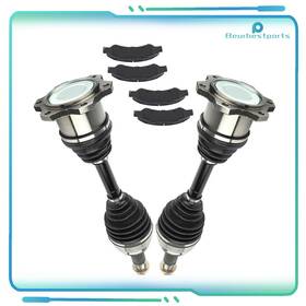 B83263801eu Beurbestparts For Chevrolet Silverado 1500 4.3l 2005-2006 Front Cv Axle Brake Ceramic Pads