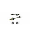 Bha52931 Trq Front Wheel Hub And Bearing Cv Axle Kit For