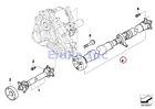 Bmw26103402136 Bmw Genuine Rear Driveshaft