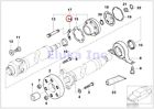 Bmw33207572717-6 Bmw Genuine Reinforcement Plate For Axle To Differential Bolts Rear