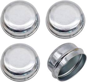 Bolewin-1.98 Bolewin Universal Replacement Trailer Hub Dust Cover Axle Cap Silver