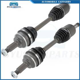 12436971 Byuscarparts 2pcs Cv Axle Shaft For Ford Edge 2011-2013 V6 3.7l Front Left And Right Awd