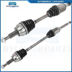 12436990 Byuscarparts 2x Cv Axle Single Speed Front For Jeep Grand Cherokee Dodge Durango 2011-2022