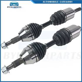 12505545 Byuscarparts 2pcs Cv Axles For Dodge Nitro 2007-2011 Jeep Liberty 2008-2012 3.7l Front 4wd