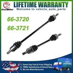 66-3721 Carbole 66-3720 Pair Front Cv Axle Shaft Set For 2011-14 Hyundai Sonata 2.4l Fwd