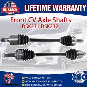 Dsk231 Carbole Pair Front Cv Axle Shaft Assembly Kit For 2003-2008 Honda Pilot Acura Mdx 3.5l