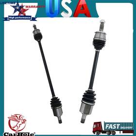 Dsk659658 Carbole Front Cv Axle Shaft 2pcs Fits For 2003-2007 Honda Accord 2.4l Fast Shipping Us