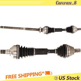 Carszfz20250625-2647 Carcraze 8 Trakmotive Front Left Right Cv Axle Shaft Joints 2pc For 2010-2016 Volvo Xc60