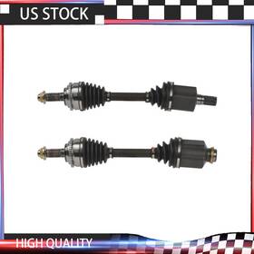 Carpshop20131107aa5297 Cardone Cv Axle Shaft Front Pair 2pcs For Lincoln 2007-2012 Mkz V6 3.5l Lx