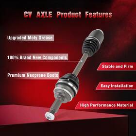 Cy10389203u Cciyu Awd Front Cv Axle Shafts For Ford Edge Lincoln Mkx 2007- 2014 Replacement