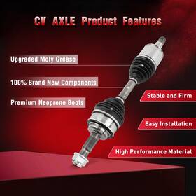 Ze17579402g Cciyu Front Left Right Cv Axle For Toyota Sequoia 4.6l 4.7l 5.7l 2008 2009 2010-2022