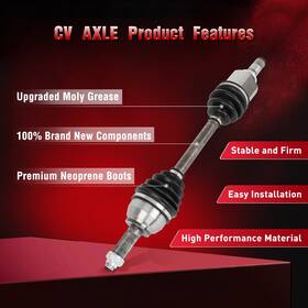 Ze17579704g Cciyu Front Left Driver Side Cv Axle Assembly Fit For Mazda 5 2.3l 2.5l 2006-2015