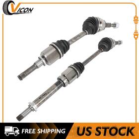 Cv35842481icon92 Cv-icon Pair Of Front Axle Shafts - Fits Ford Transit Connect 2014-2018 2.5l L4 2015