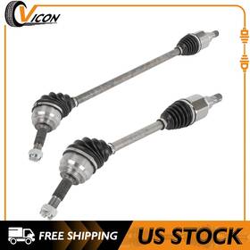 Cv37842469icon4801s Cv-icon Pair Front Axles Fits Nissan For Versa 1.6l 2012-2018 Note 2014-2018