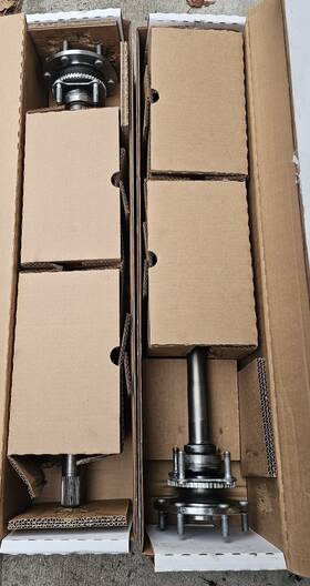 84776-1 Dana Spicer Rear Axle Shafts Nissan Armada Pathfinder Titan - Set