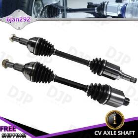 Djp-ncv10510 Djpusa Parts 2x Front Cv Axle Assembly For 2007-2017 Chevy Traverse Buick Enclave Gmc Acadia