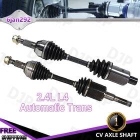 Djp-ncv10650 Djpusa Parts Front Driver And Passenger Cv Axle Shaft For Chevy Malibu Pontiac G6 2.4l 2009-12