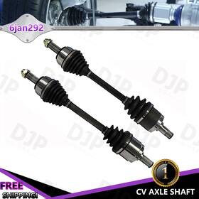 Djp-ncv21011 Djpusa Parts Front Driver And Passenger Pair Cv Axle Shaft For Acura Integra 1.6l L4 1986-1989