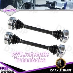 Djp-ncv27527 Djpusa Parts Rear Pair Cv Axle Shaft For 1991-1995 Bmw 530i 535i 1989-95 525i Rwd Auto Trans