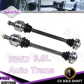 Djpusa Parts Djp-ncv27920 Rear Driver And Passenger Pair Cv Axle Shaft For Bmw 330ci 330i 3.0l 2001-2006 Rwd