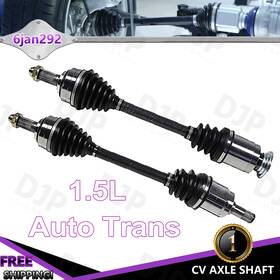 Djpusa Parts Djp-ncv36594 Front Driver And Passenger Cv Axle Shaft For Honda Fit 1.5l 2007-2008 Auto Trans