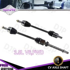 Djp-ncv36602 Djpusa Parts Front Driver And Passenger Pair Cv Axle Shaft For Honda Odyssey V6 3.5l 2011-2017