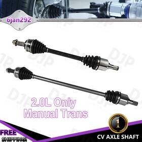 Djp-ncv75046 Djpusa Parts Front Driver And Passenger Cv Axle Shaft For Kia Soul Manual Trans 2.0l 2012-2013
