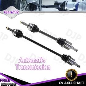 Djp-ncv75507 Djpusa Parts Front Driver And Passenger Pair Cv Axle Shaft For Kia Rio Auto Trans Fwd 2001-2005