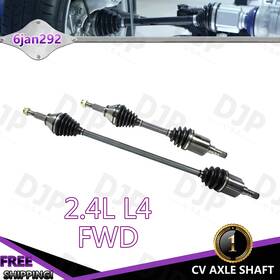 Ncv10168 Djpusa Parts Front Driver And Passenger Set Cv Axle Shaft For 2003-2007 Saturn Ion 2.4l L4 Fwd
