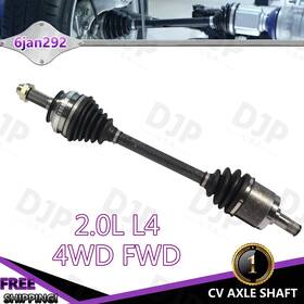 Ncv36520 Djpusa Parts Front Passenger Side Cv Axle Assembly For 1997-2001 Honda Cr-v 2.0l L4 4wd Fwd