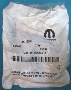 04116366 Dodge Oem Mopar Factory Front Axle Seal Nos