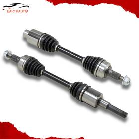 88m073055056-b8 Earthauto 2pcs Pair Front Cv Axle Shaft Assembly For 2010-17 Chevrolet Equinox Gmc Terrain