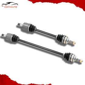 M073038039-b8 Earthauto 2pcs Front Cv Axle Shaft Assembly For 2003-2007 Honda Accord L4 2.4l Auto Trans