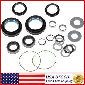 Eg-auto Egqp1433 Front Axle Shaft Seal &bearing Kit For 1998-2004 Ford Excursion F250/350/450/550
