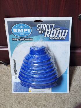 00-9970-0 Empi Inc Blue Split Swing Axle Boot Kit For Vw Beetle - Pair 9970