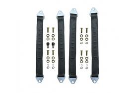 Evo-3030k Evo Manufacturing Mfg For Jeep Jl C/o Limit Strap Kit Front And Rear Set 18-present Wrangler